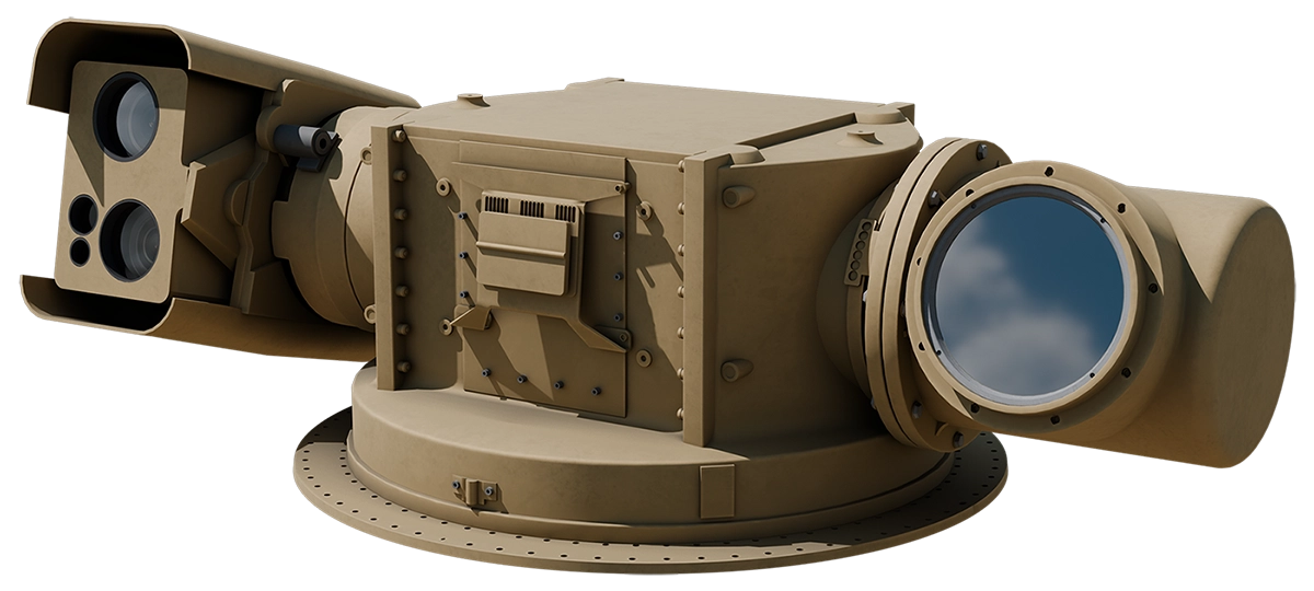 Apollo laser colour image